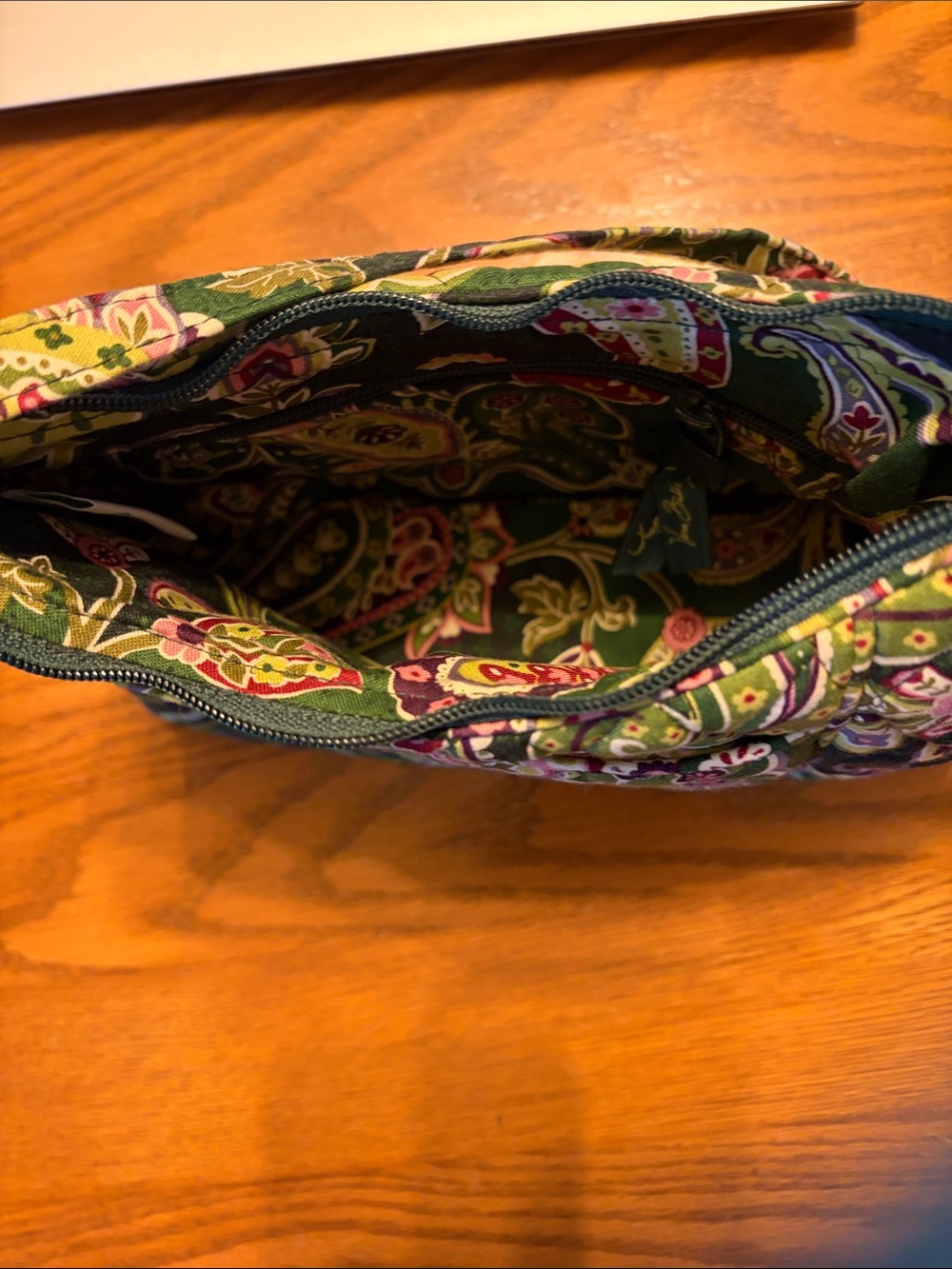 Vera Bradley bag with matching wallet - Picture 3 of 5